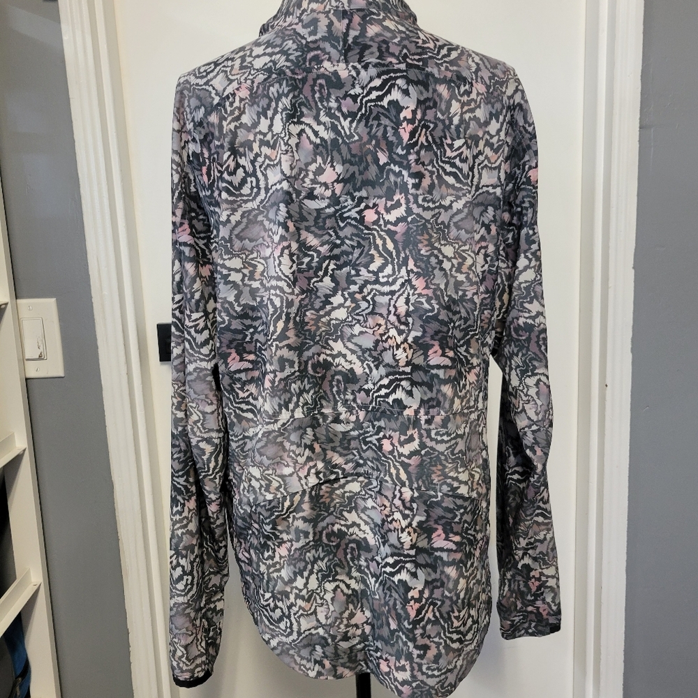 Athleta‎ Run With It Kinetic Abstract  Women's Running Fitness Jacket XL - Picture 10 of 13